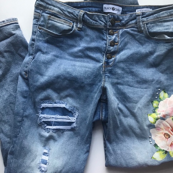 black daisy jeans plus size